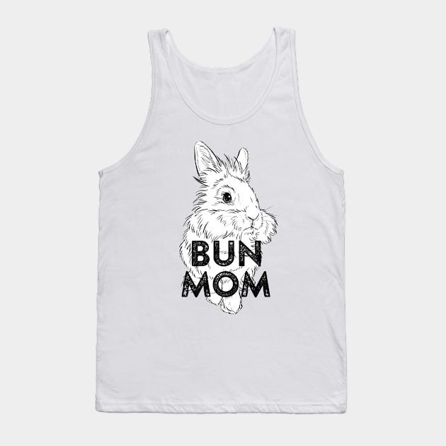 Bunmom Lionhead bunny Tank Top by Firlefanzzz